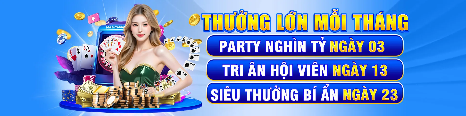 Sòng bạc trực tuyến với game nổ hũ đổi tiền mặt và các chương trình khuyến mãi hấp dẫn